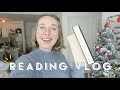 READING VLOG: Reading A HYPED New Release + Decorating For the Holidays!! (500+ Pages Read)