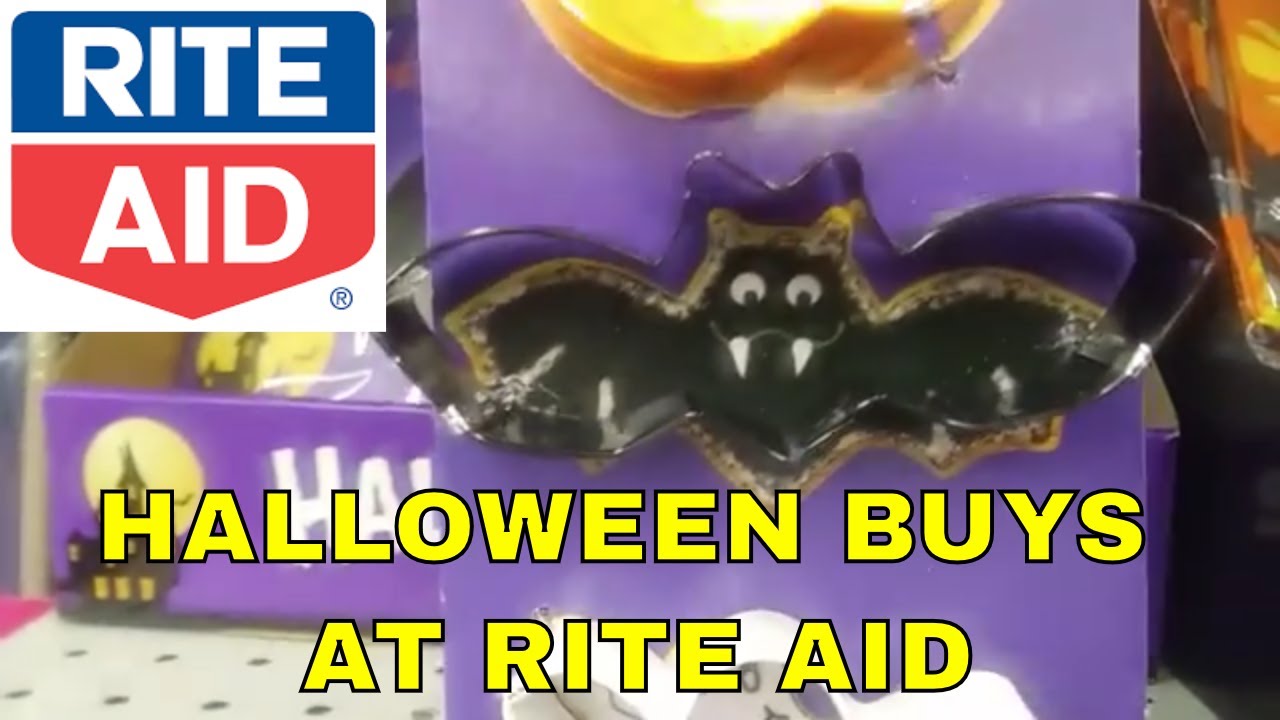 First looks at the 2020 Rite Aid Halloween products YouTube