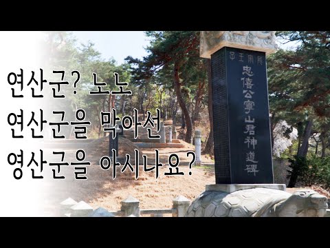 폭군 연산군을 막아선 영산군을 아시나요?