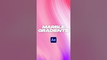Create Marble Liquid Gradient Backgrounds in After Effects