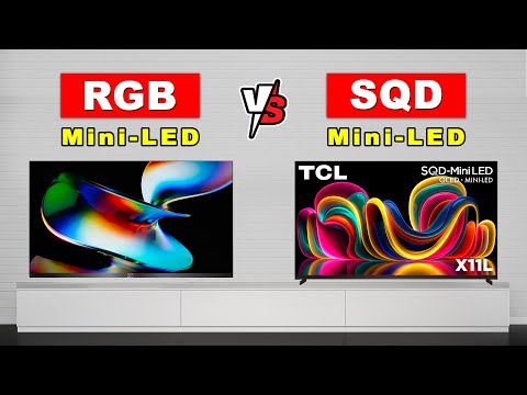 HISENSE 163MX Micro LED Vs TCL X11L SQD Mini LED LCD TV Full Comparison HISENSE Vs TCL 