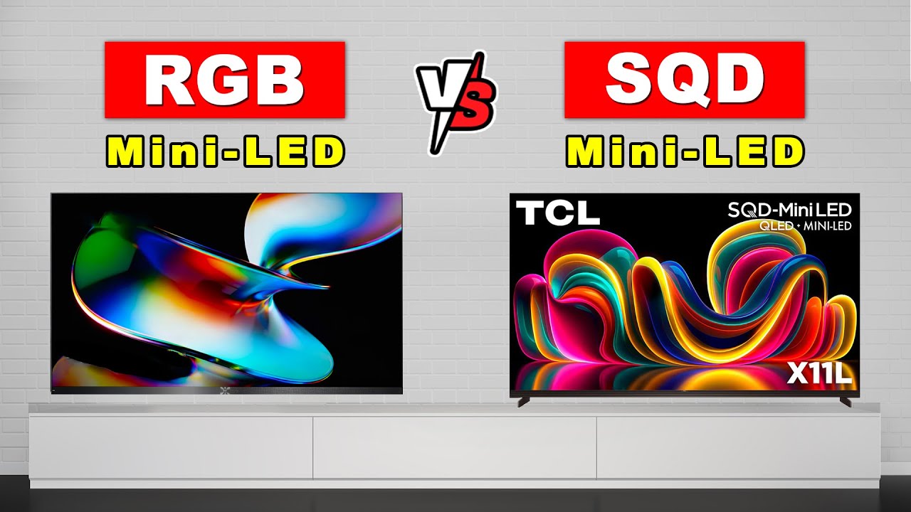 HISENSE 163MX Micro LED vs TCL X11L SQD-Mini LED" LCD TV | Full Comparison | HISENSE vs TCL