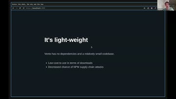 Vento: the what, the why and the how with vrugtehagel | 11ty Meetup