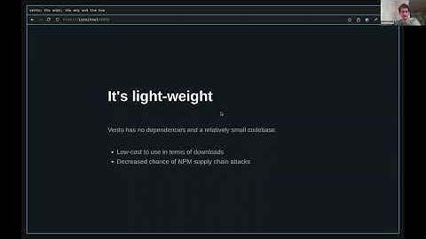 Vento: the what, the why and the how with vrugtehagel | 11ty Meetup