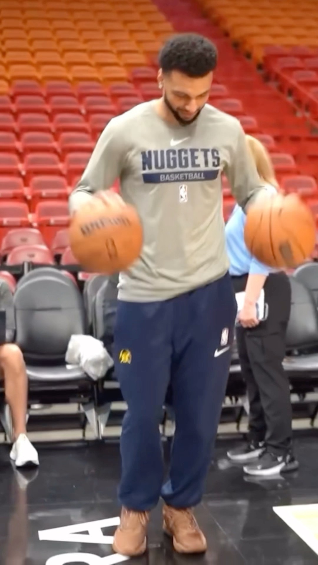 Jamal Murray Shows T Jass His CRAZY Dribbling Drill…