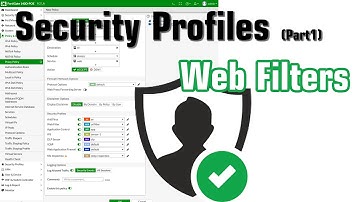 Demo Security Profile (Part1)  on Web Filter by Startup-IT