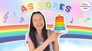 Vamos aprender as Cores! - As 7 Cores do Arco-Íris (Música Infantil, Brincadeiras e Libras)