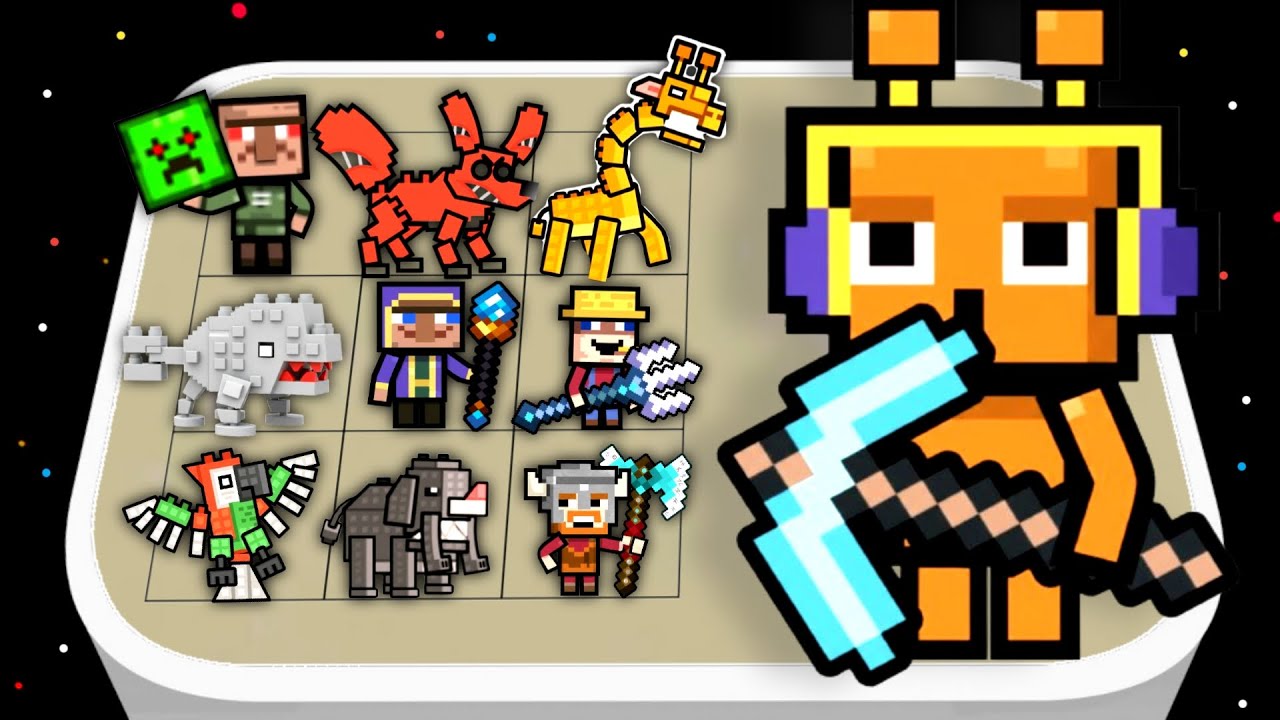 Craft Animal Merge Master _ Merge Mine Mob Battle, Minecraft Monster ...