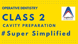 Class 2 Cavity Preparation | Super Simplified | Operative Dentistry