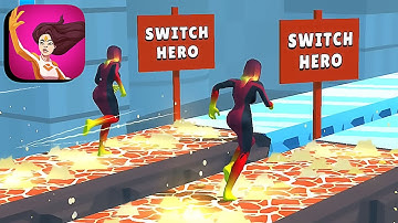 Heroes Race ​- All Levels Gameplay Android,ios (Levels 1-3)