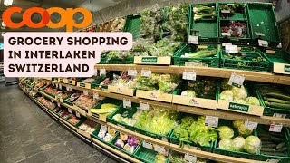 Coop Supermarket Switzerland | Grocery Shopping in Switzerland | Grocery Haul Swiss Market