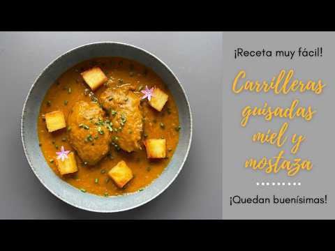 Braised Cheeks with Honey and Mustard 🍖 Easy Slow Cooker Recipe 👩‍🍳
