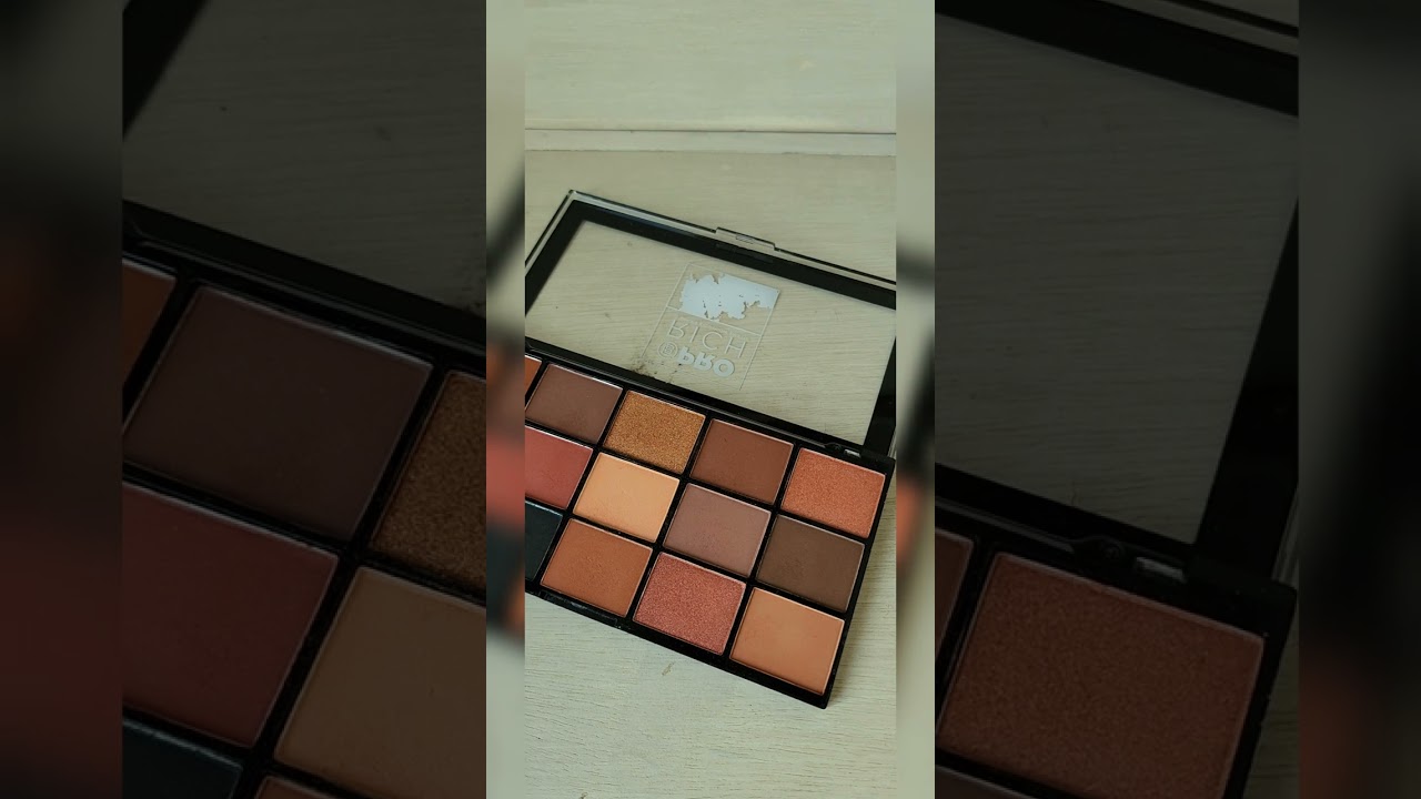 Super AFFORDABLE Eyeshadow Palette: Ever Bilena PRO Rich