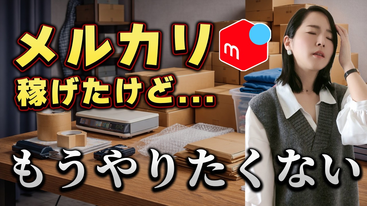 みんな辞めていく副業。メルカリ物販で稼げても継続できない理由とは
