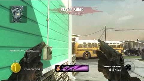 COD Black Ops: Long - range Python One shot, One Kill.