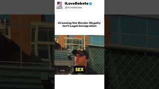 Crossing the Border Illegally Isn’t Legal Immigration #debate