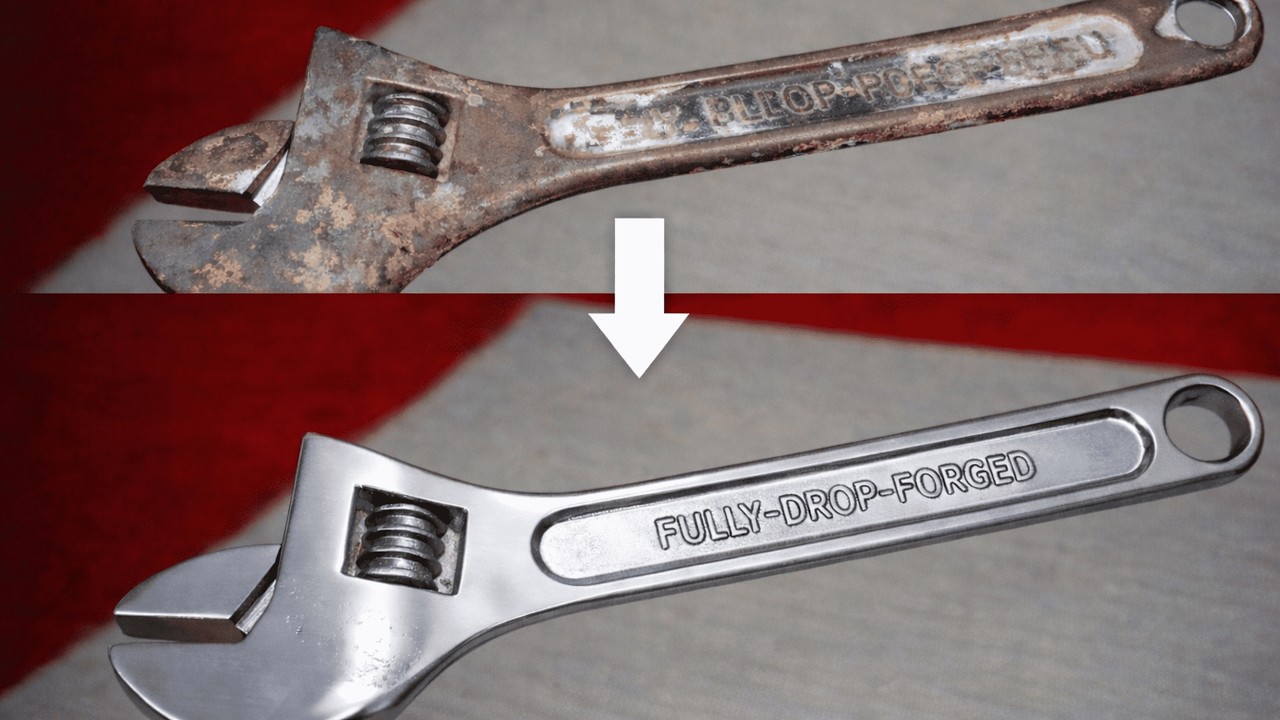 Kurbağıcık Restorasyonu | Rusty Hand Plane Restoration (Before After)