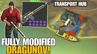 I Cleared Transport Hub With Only Fully Modified Dragunovs Best Gun - Last Day On Earth Survival