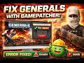FIX Generals Zero Hour CRASH &amp; ERRORS 🔥 (GamePatcher Full Guide 2026)