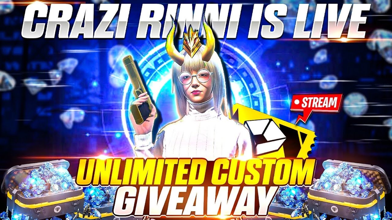 FREEFIRE LIVE REDEEM CODE GIVEAWAY||LIVE FF CUSTOM ROOM ||LIVE TEAMCODE GIVEAWAY|| DIAMOND GIVEAWAY