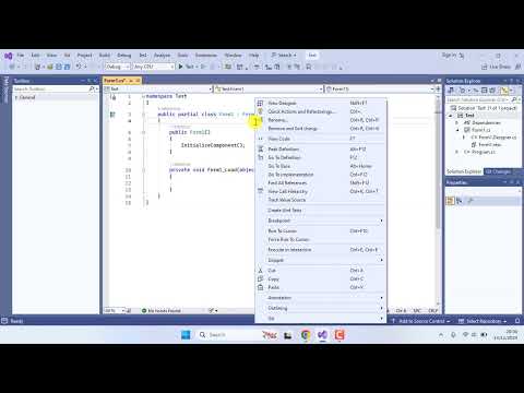 Visual Studio Form Design Not Showing or Missing Fixed 100