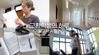 🇺🇸대학생의 하루 : 미국 대학교 기말고사 시험기간부터 종강까지📖