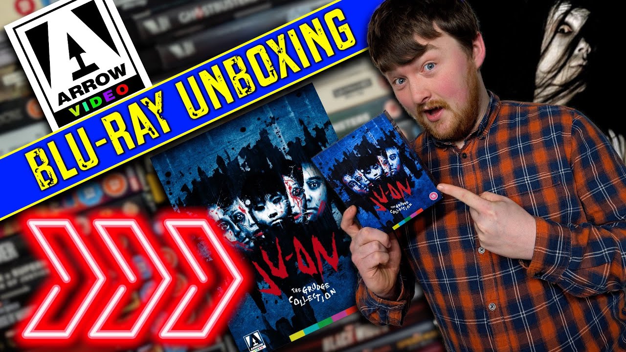 ARROW VIDEO JU-ON The Grudge Collection Blu-Ray Unboxing - 6 Asian HORROR Movies To SHOCK You!