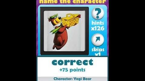Quiz Craze Characters (QC Character) Answers - Main Game: Level Fourteen