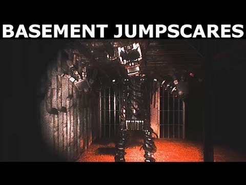 The Joy Of Creation: Story Mode - Basement Jumpscares (FNAF Horror Game 2017) (No Commentary)