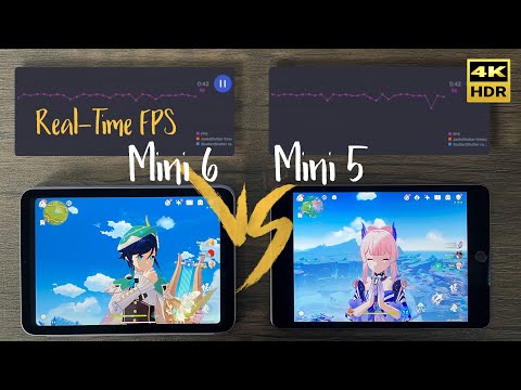 iPad Mini 5 vs iPad Mini 6 Genshin Impact FPS Mobile Gaming Performance Test