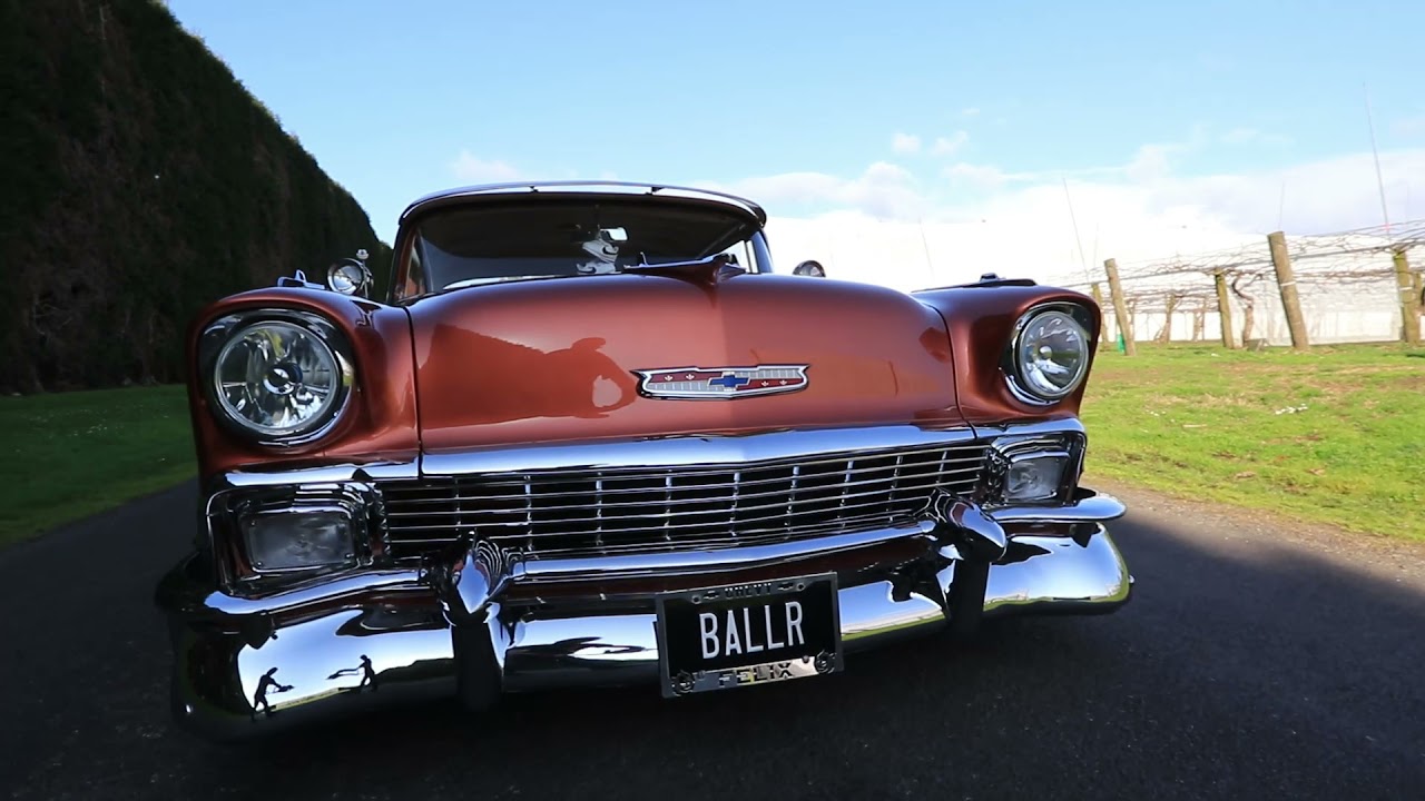 Stunning 1956 Chevy Bel Air of Jess & Hayden Swanga Kirkwood