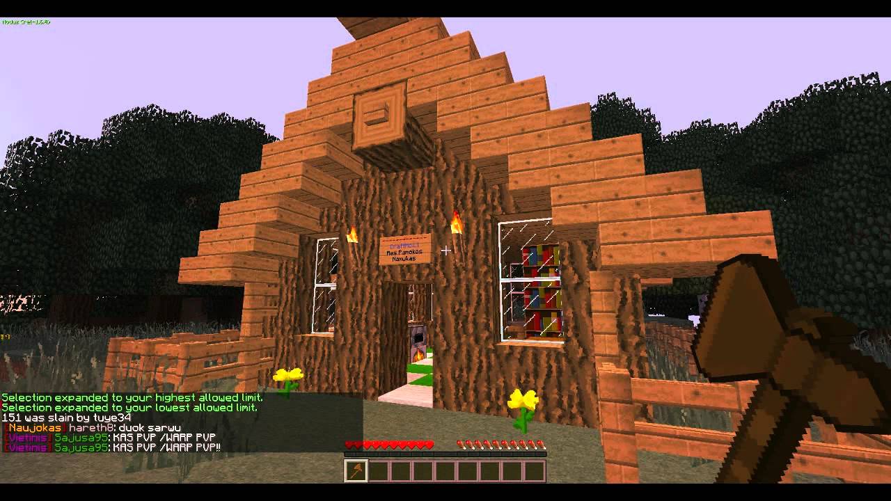 CraftMc.Lt - Rezidencijos Pamoka | Survival/PVP Serveris - YouTube