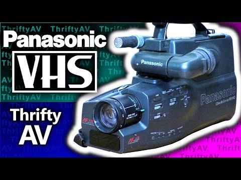Panasonic OmniMovie VHS HQ Camcorder - YouTube