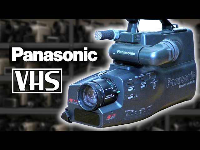 ビデオカメラ [210HoursOfUse]No Scratches or Dirt. Panasonic OmniMovie VHS HQ Camcorder - YouTube