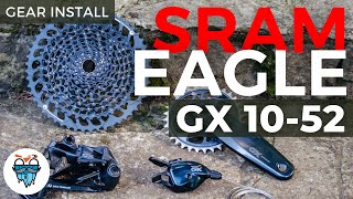 SRAM Eagle GX 10-52 Unboxing & Install