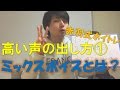 高い声の出し方①「ミックスボイスとは？」【赤羽式ボイトレ】