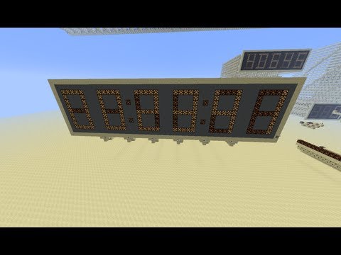 Minecraft digital Timer
