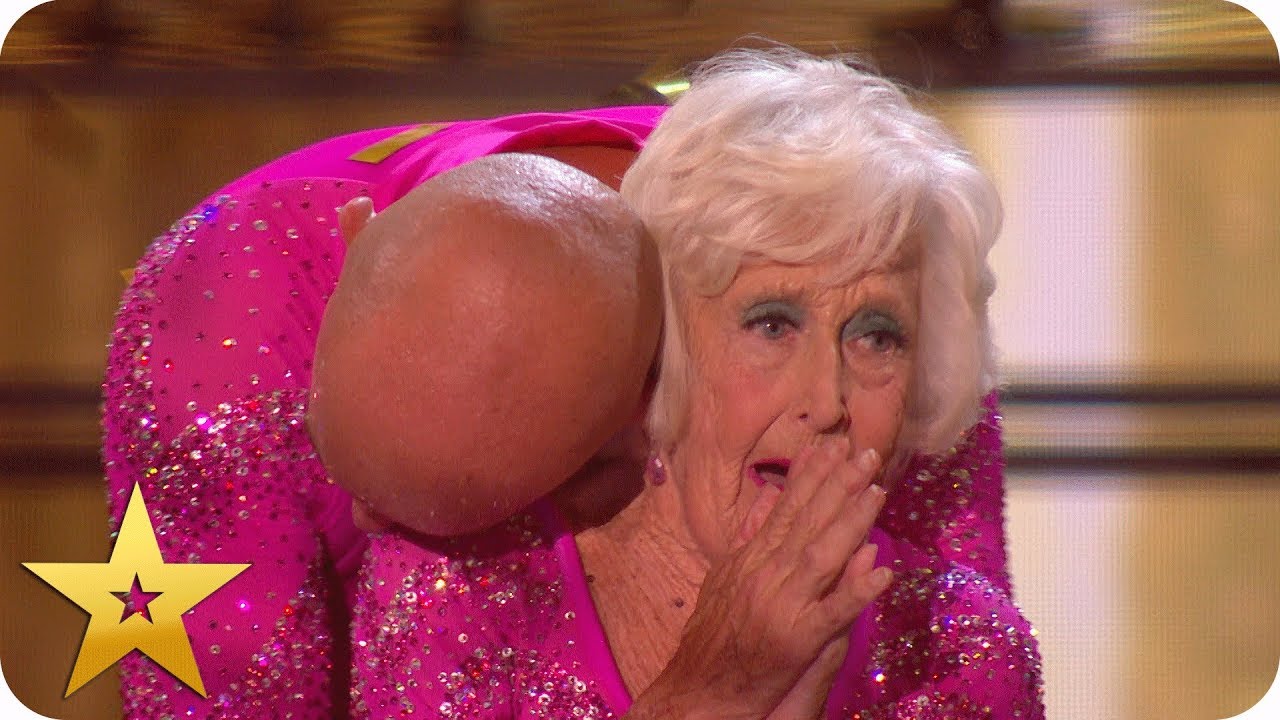 85-Year-Old Paddy And Nicko Earn Golden Buzzer For Salsa Routine