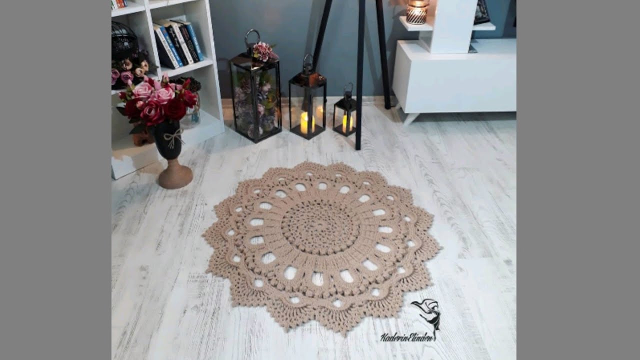 Anlatımlı Dantel Paspas Yapımı (1.Bölüm)