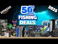 Mega 50% Off! Top 50 Black Friday Fishing Deals on Amazon