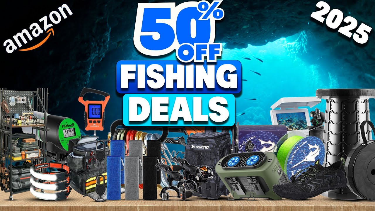Скидка 50%! 50 лучших предложений для рыбалки в Чёрную пятницу на Amazon