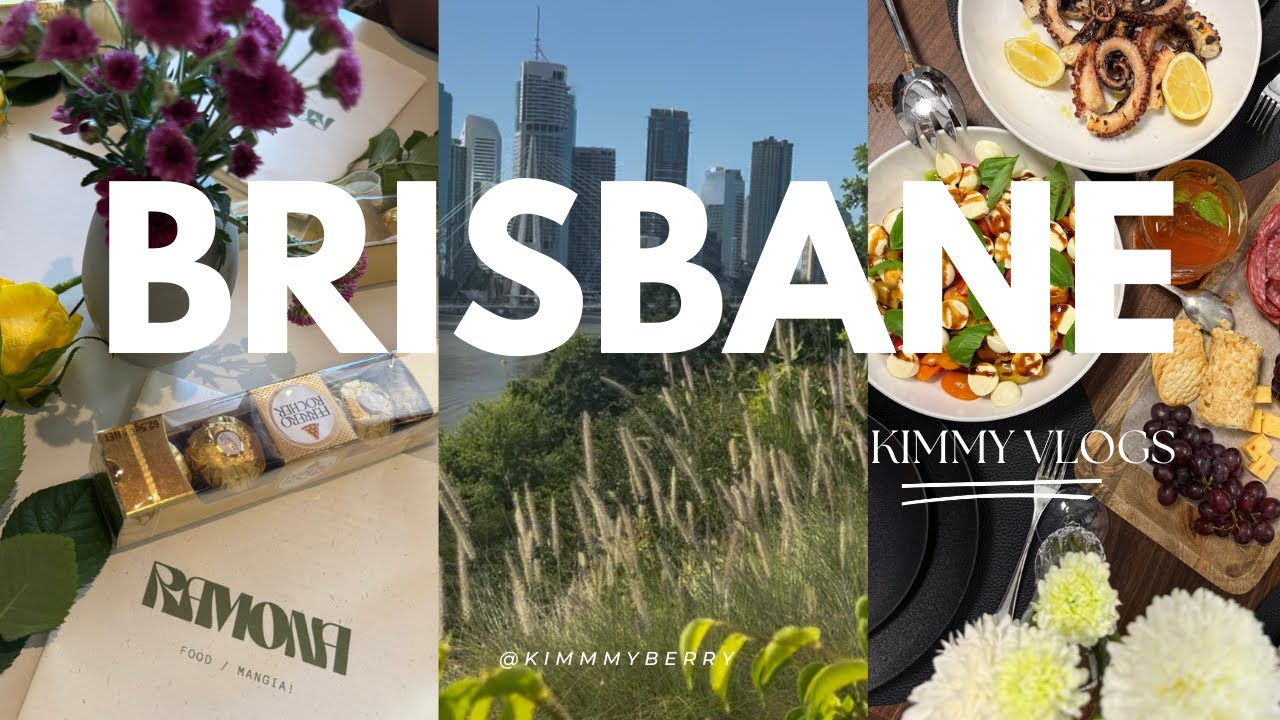 Brisbane diaries | First vlog - Valentines weekend 💗
