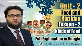 Kinds of Food | Class Eight English. Unit-2, Lesson-2 Explained