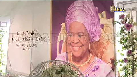 Vigil Mass held for Late Madam Maria Oredola Igbinedion, mother of former gov., Edo State