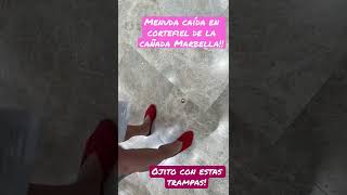 Trampas mortales, en Cortefiel “Las Cañadas” casi ni lo cuento. Me ha destrozado .