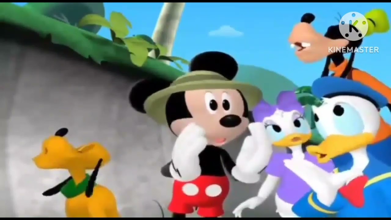 Mickey and Minnie jungle safari oh toodles effects 