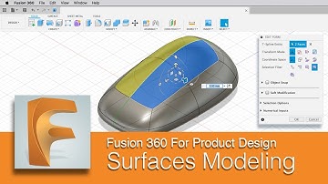 DART 158 F Fusion 360: Surface Modeling