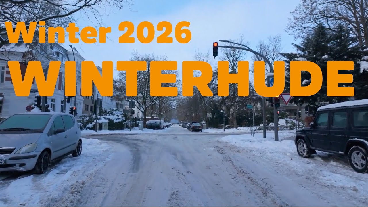 Hamburg Winterhude im Winter 2026