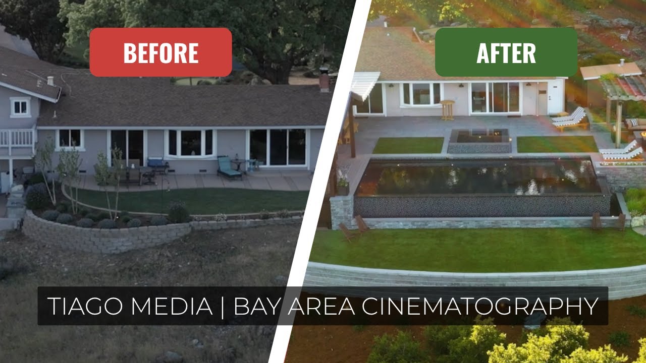 Stunning Luxury Landscape Transformation | Bay Area Cinematography by Tiago Media