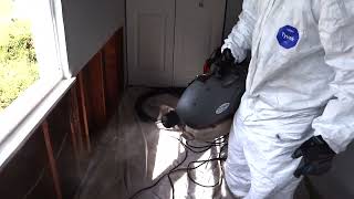 Water Leaks Causes Mold in Homeowners Office